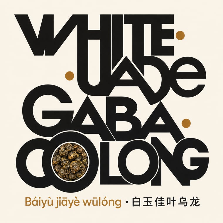The design — White Jade GABA Oolong