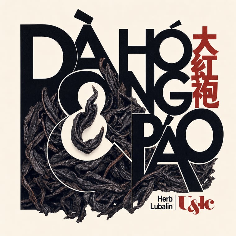 The design — Dà Hóng Páo